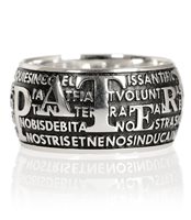 Ring Agios Precem in Silver AGPAN001BRU-15